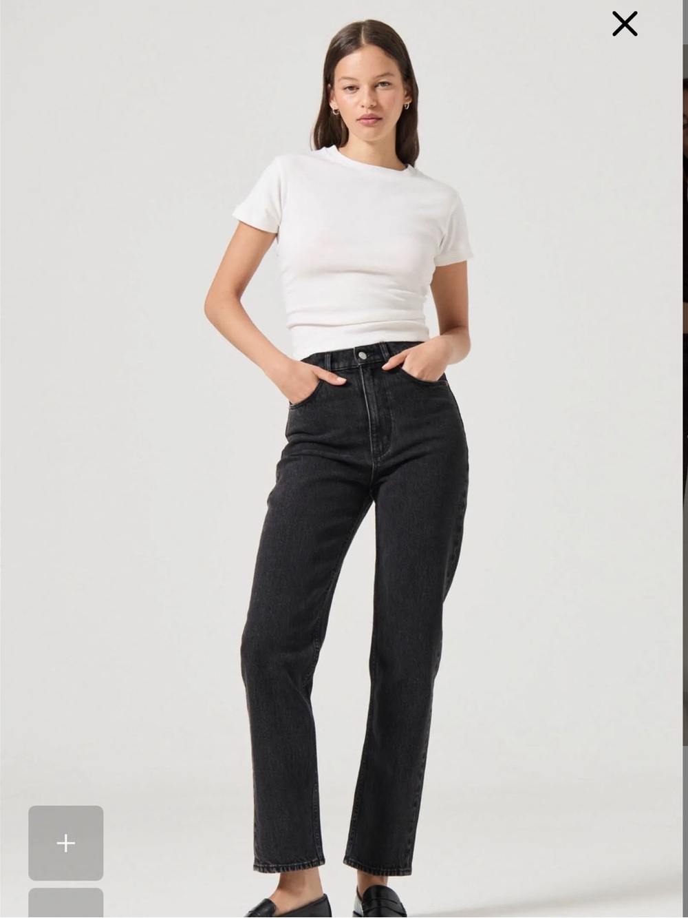 Rolla’s LouLou Straight in Black Sand wash